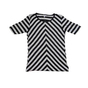 LuLaRoe Black and White Striped‎ Shirt - Stylish and Versatile